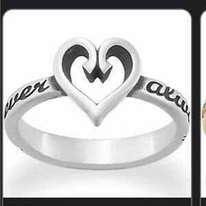 James Avery Always on my heart ring